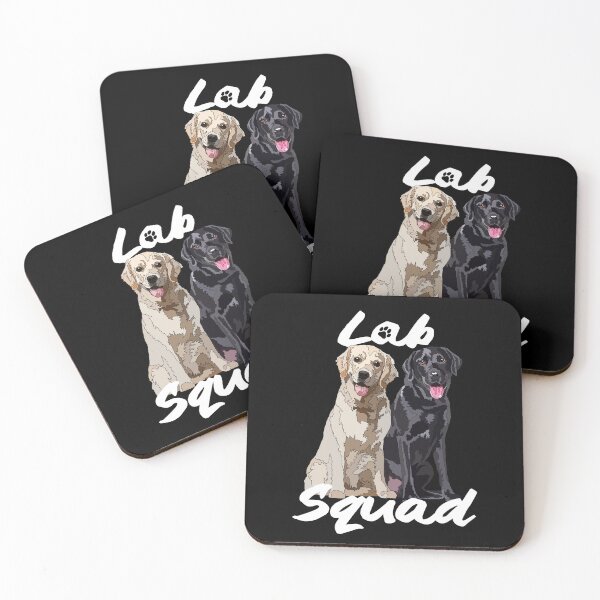 Item preview, Black Yellow Lab Squad designed and sold by Just-Arts-4U.