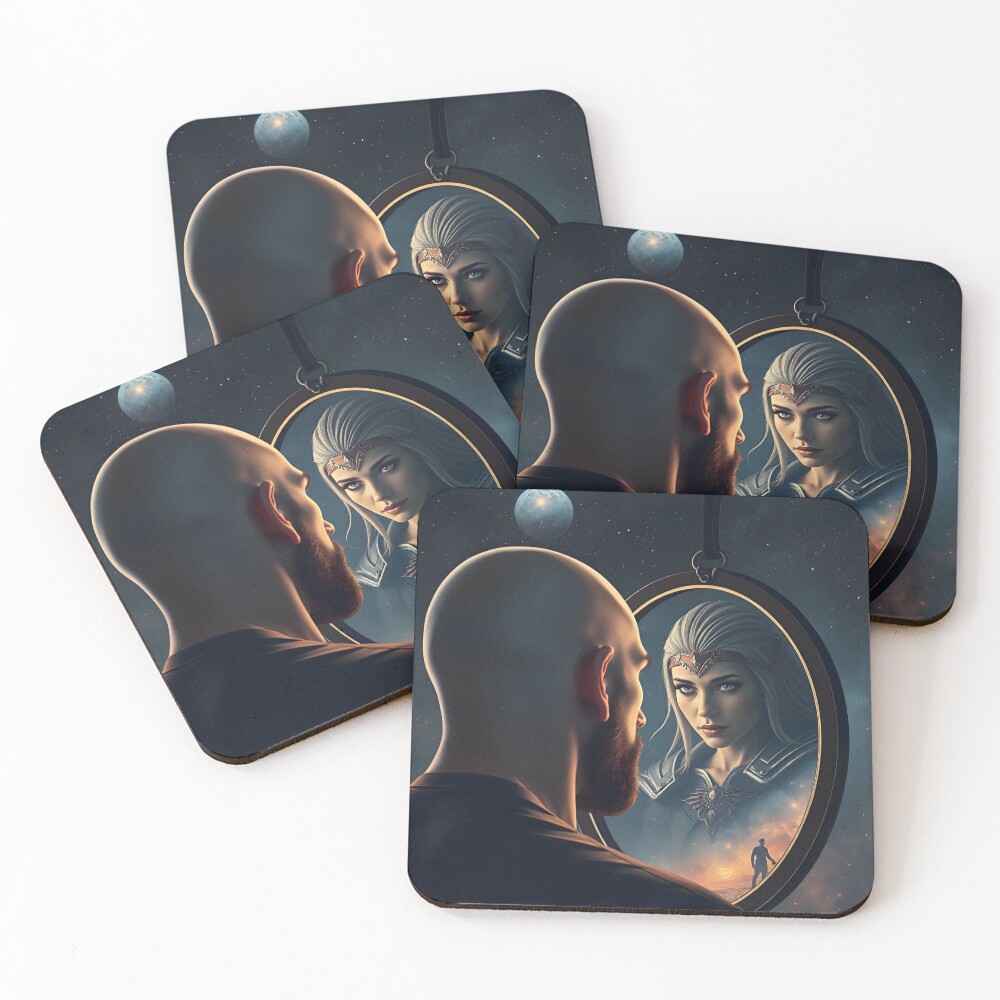 Item preview, Coasters (Set of 4) designed and sold by OuttaZeBox.