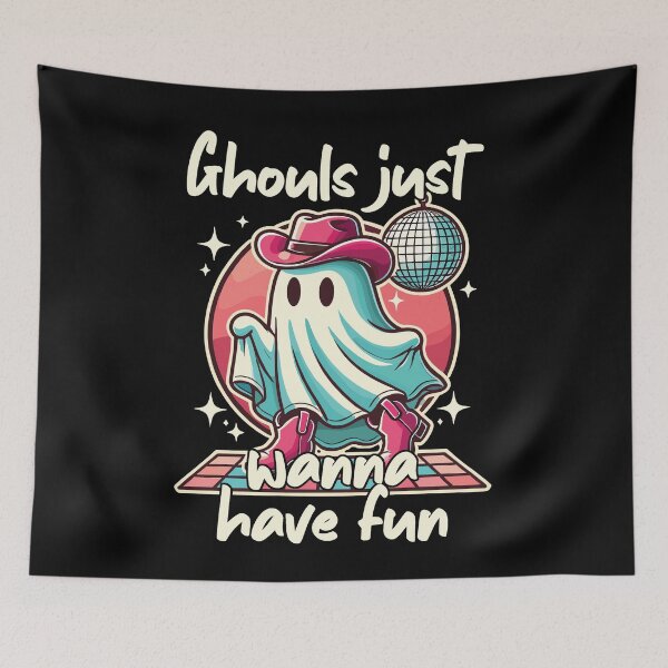 Item preview, Ghouls Want To Have Fun Party Spirit designed and sold by LuminOrb.