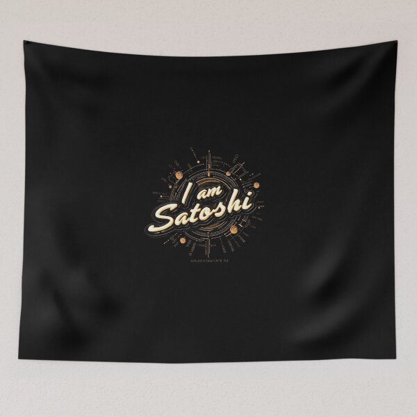 Item preview, I Am Satoshi - Bitcoin Enthusiast Design for Crypto Lovers designed and sold by EmprendeHoy.