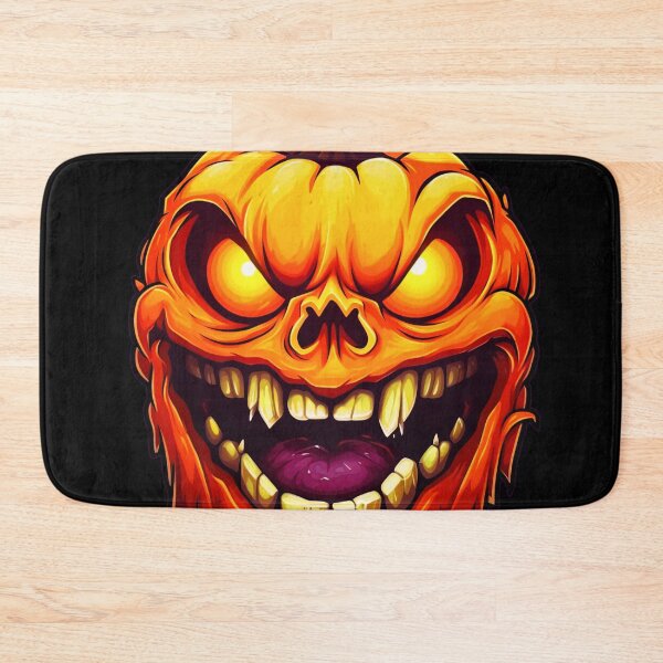 Item preview, Pumpkin Monster – Spooky Jack-o'-Lantern Creature with Sinister Charm designed and sold by BubbleSpy.