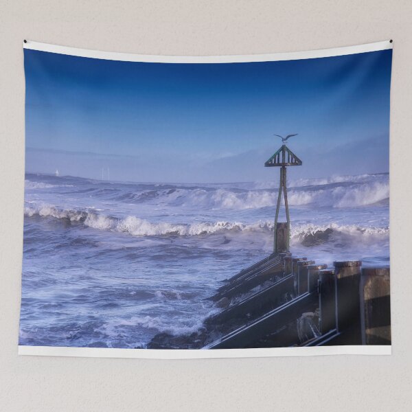 Item preview, Stormy Sea at Seaton Sluice designed and sold by Violaman.
