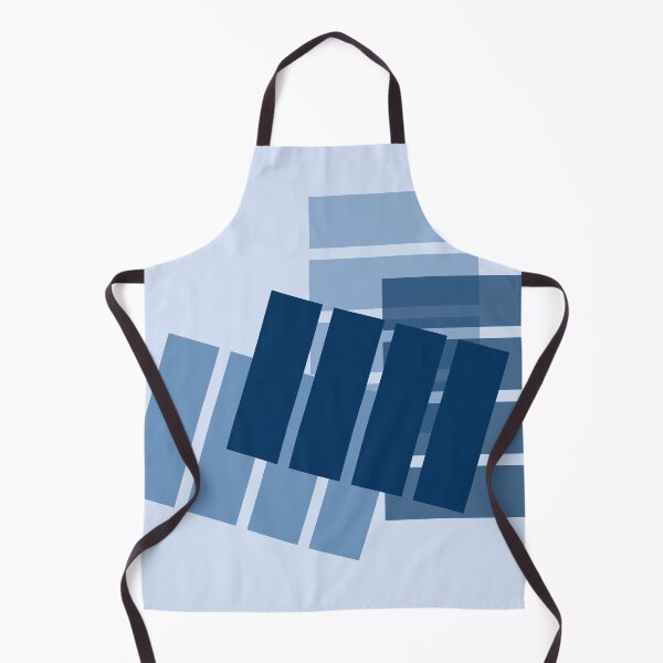 Item preview, Playing with Blue Rectangles, Unique designed and sold by villacreativa.