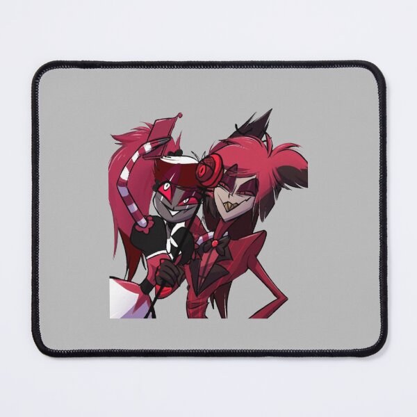 Item preview, Hazbin Hotel Velvette & Alastor designed and sold by themoodysociety.