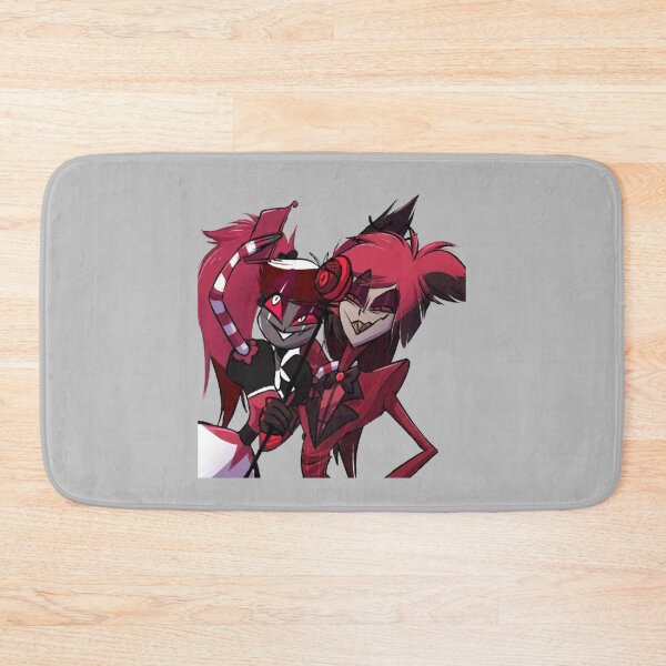 Item preview, Hazbin Hotel Velvette & Alastor designed and sold by themoodysociety.