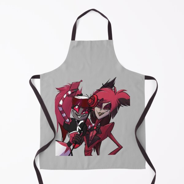 Item preview, Hazbin Hotel Velvette & Alastor designed and sold by themoodysociety.