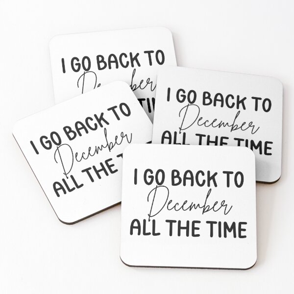 Item preview, I go back to December all the time designed and sold by LMN75Designs.