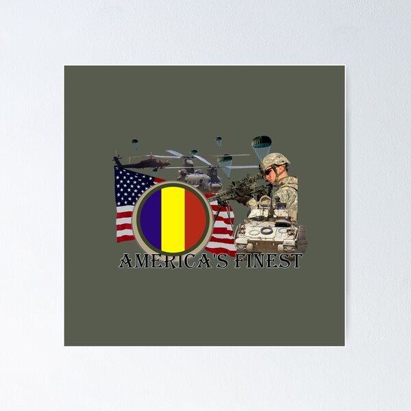 Item preview, US ARMY battalions divisions regiments installions base hq collection   FIND YOURS designed and sold by THE AMERICAN TEEVANGELIST.