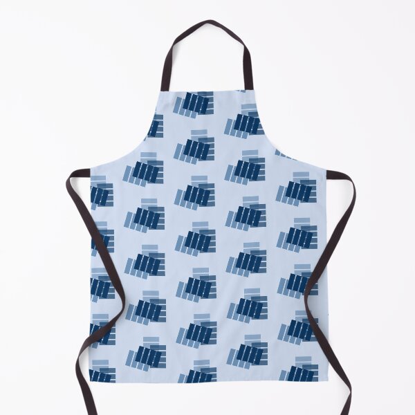 Item preview, Playing with Blue Rectangles, Pattern, Unique designed and sold by villacreativa.