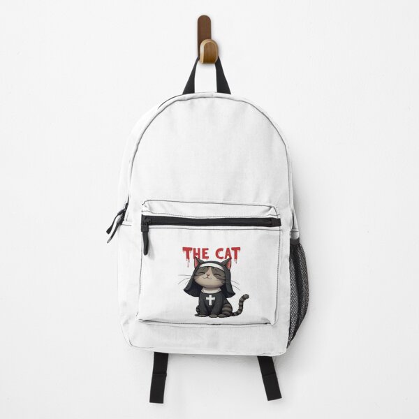 Item preview, The Cat Nun – Cute & Whimsical Cartoon Art designed and sold by Moad Fahim.