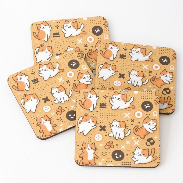 Item preview, Beatiful cat seamless pattern designed and sold by Haji  Kamora.