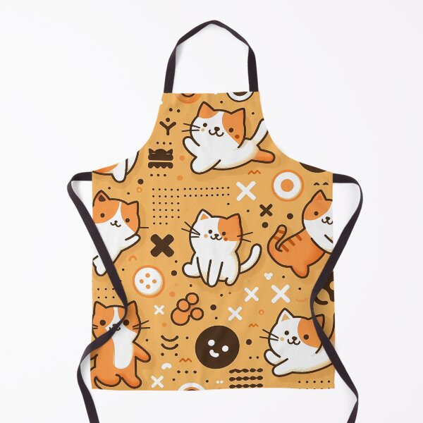 Item preview, Beatiful cat seamless pattern designed and sold by Haji Kamora.