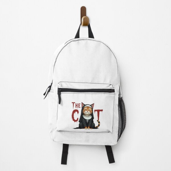 Item preview, The Cat Nun – Cute & Whimsical Cartoon Art designed and sold by Moad Fahim.