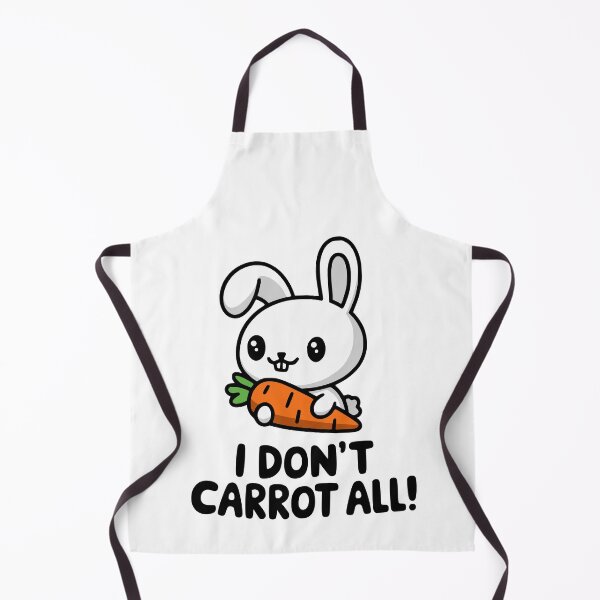 Item preview, I Don't Carrot All! Funny Bunny Pun designed and sold by PMCreative.