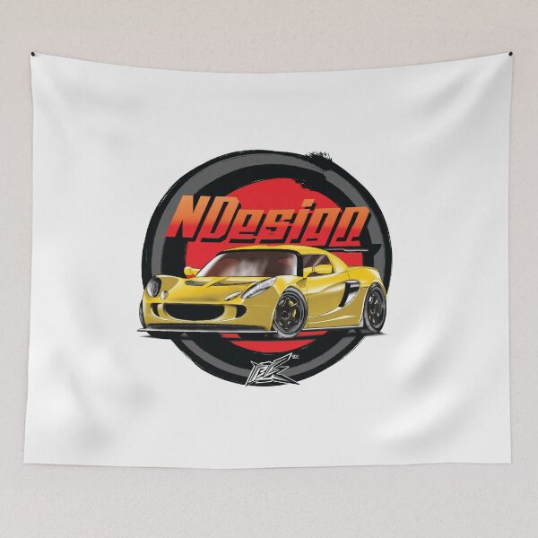 Item preview, british sports car yellow  designed and sold by NaquashM.