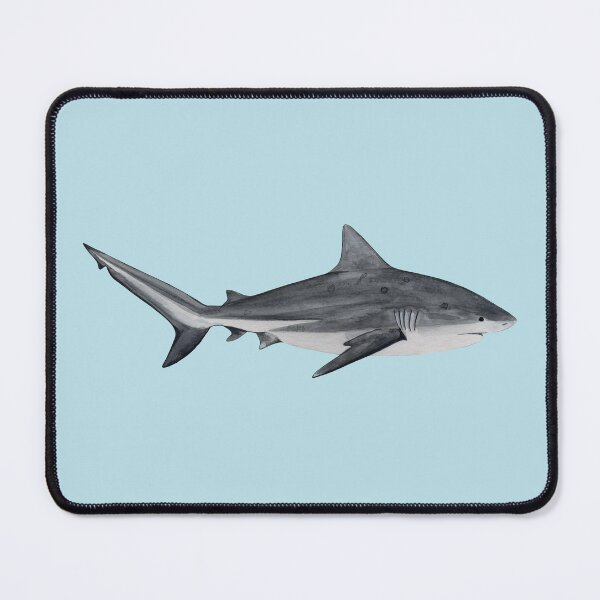 Item preview, BULL SHARK-Carcharhinus leucas designed and sold by BEATRIZ ABAITUA.