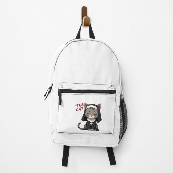 Item preview, The Cat Nun – Cute & Whimsical Cartoon Art designed and sold by Moad Fahim.