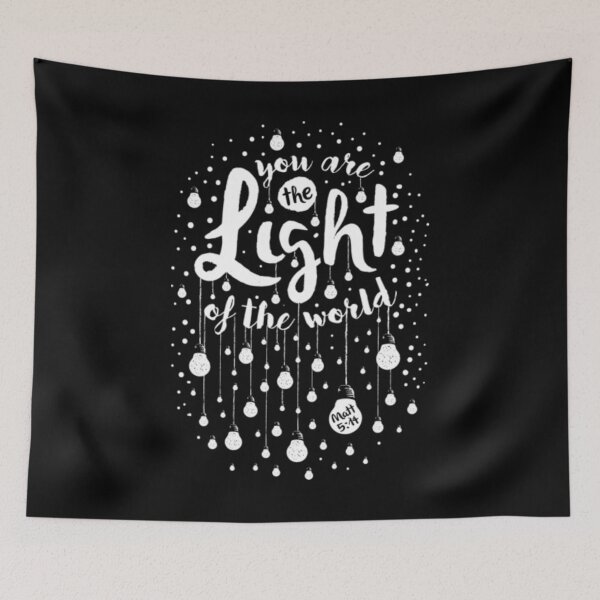Item preview, You Are The Light Of The World Christian Bible Verse designed and sold by Tae-bois.
