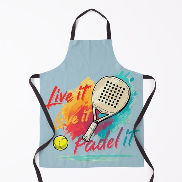 Item preview, Padel Live it, Love it designed and sold by BlackCoralArt.