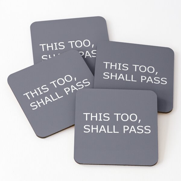 Item preview, This too, shall pass  designed and sold by CreationbyNiki.