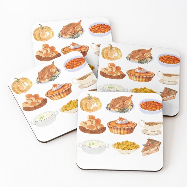 Item preview, Thanksgiving foods designed and sold by CreateEducate.