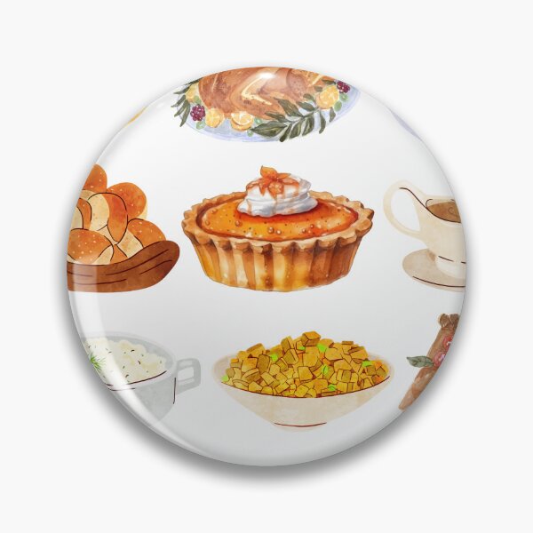 Item preview, Thanksgiving foods designed and sold by CreateEducate.