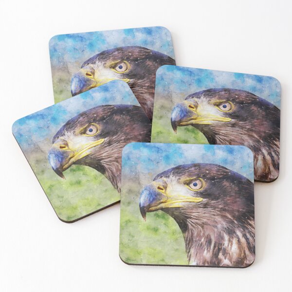 Item preview, Side view of an immature American bald eagle designed and sold by Dolfilms.