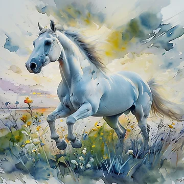 Artwork thumbnail, Cheval by Collection de trésors