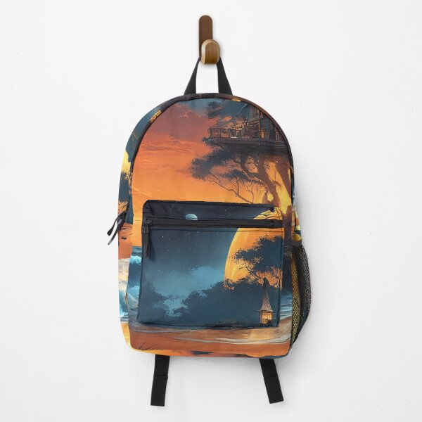 Item preview, Mystical Treehouse on a Beach | Magical Landscape designed and sold by MystiqSlav.