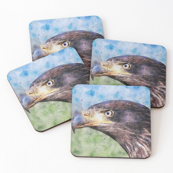 Item preview, Side view of an immature American bald eagle designed and sold by Dolfilms.