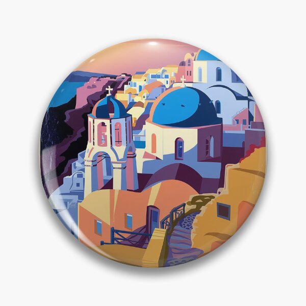 Item preview, Oia Santorini Greece designed and sold by TravelWish.