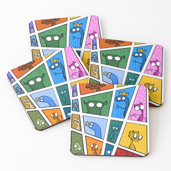 Item preview, Whimsical Creatures in a Mosaic World designed and sold by GabiDoodles.