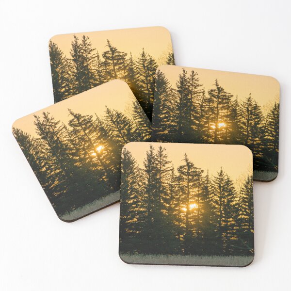 Item preview, Sunrise behind the trees designed and sold by CanadianWild418.