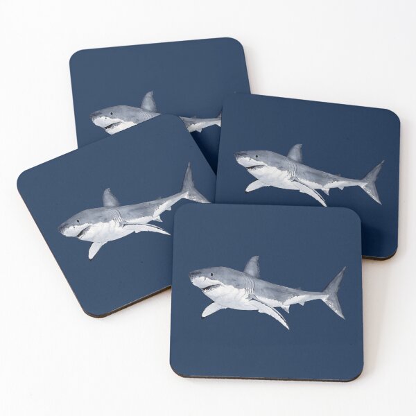 Item preview, GREAT WHITE SHARK II designed and sold by BEATRIZ ABAITUA.