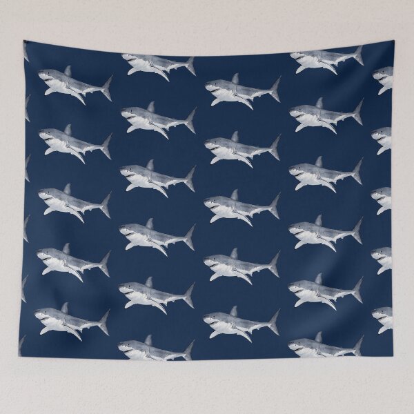 Item preview, GREAT WHITE SHARK II designed and sold by BEATRIZ ABAITUA.