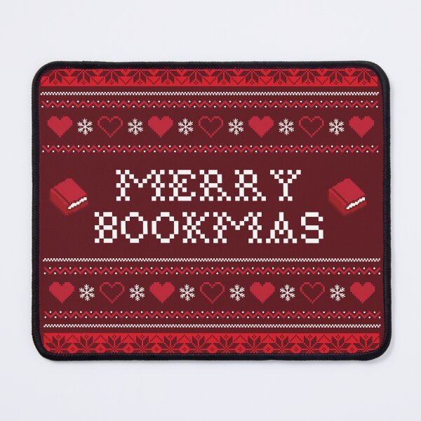Item preview, Merry bookmas pattern designed and sold by h-helladesign.