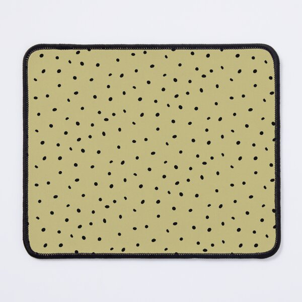 Item preview, Whimsy Dots Polka Dot Pattern - Gold + Coal designed and sold by Irene Estelle.