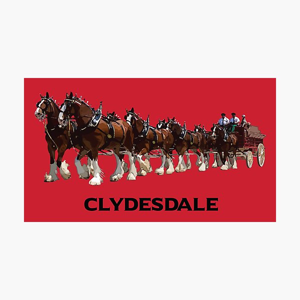 Aperçu de l'œuvre Attelage pour cheval Clydesdale créée et vendue par Canteric.
