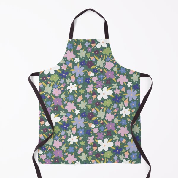 Item preview, Eternal Meadow - pastel flowers green background designed and sold by BrendaWaldekker.