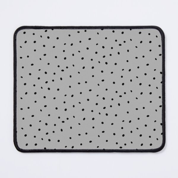 Item preview, Whimsy Dots Polka Dot Pattern - Fog + Coal designed and sold by Irene Estelle.