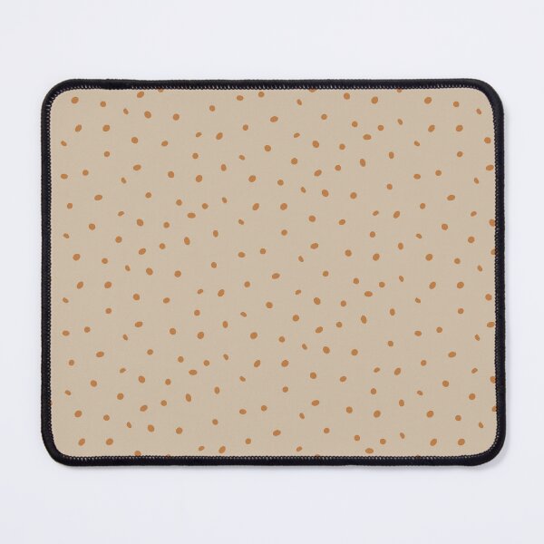 Item preview, Whimsy Dots Polka Dot Pattern - Dove + Rust designed and sold by Irene Estelle.
