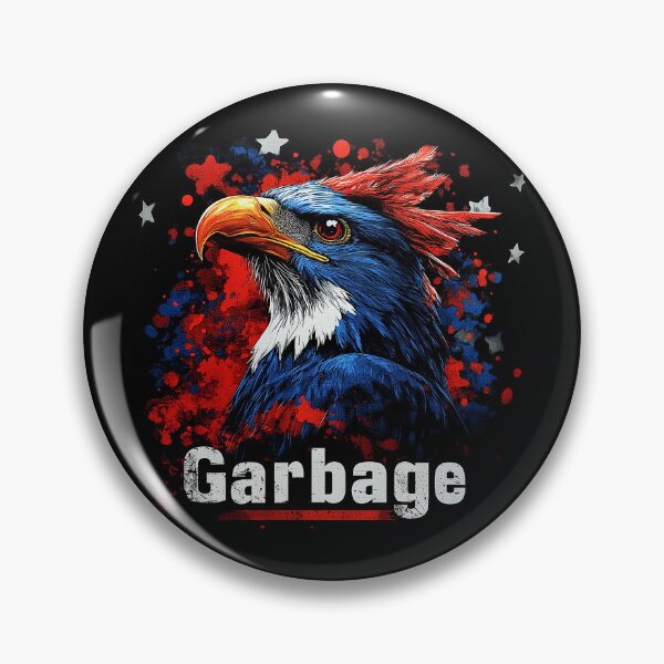 Item preview, Trump 2024 Election "Garbage" Deplorable Patriotic Eagle Design  designed and sold by YardWest.
