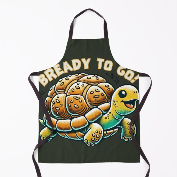 Item preview, Bready to Go! - Adorable Turtle Art for Food and Animal Lovers designed and sold by M22--.