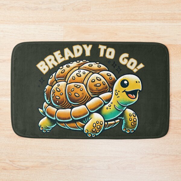 Item preview, Bready to Go! - Adorable Turtle Art for Food and Animal Lovers designed and sold by M22--.