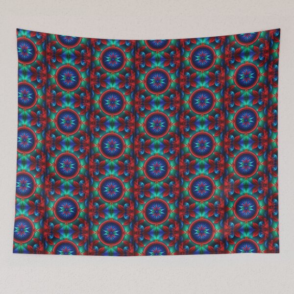 Item preview, Velvety Richly Colored Christmas Pattern designed and sold by BubbleGalaxy.