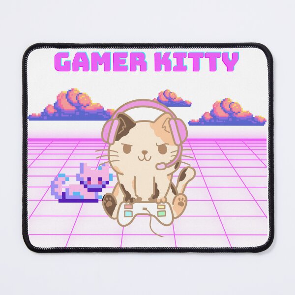 Item preview, Gamer Kitty With Kitty designed and sold by lose-your-smile.
