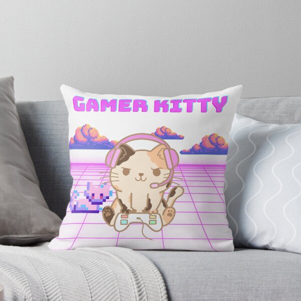 Item preview, Gamer Kitty With Kitty designed and sold by lose-your-smile.