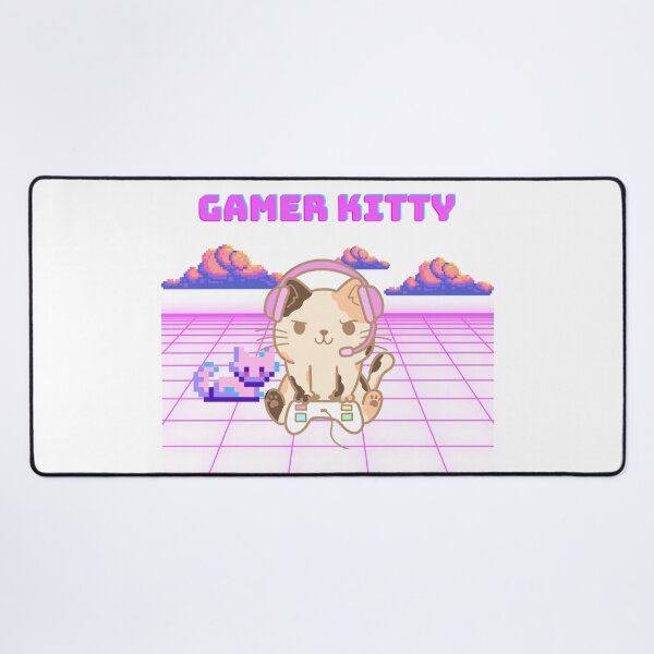 Item preview, Gamer Kitty With Kitty designed and sold by lose-your-smile.