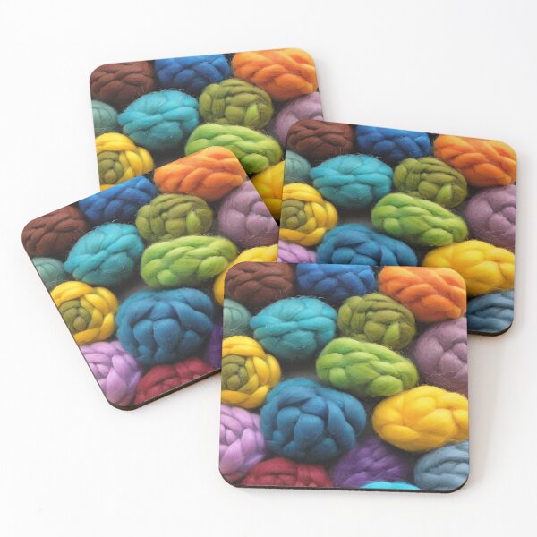 Item preview, An Assortment of Colorful Woven Yarn Balls designed and sold by masabo.