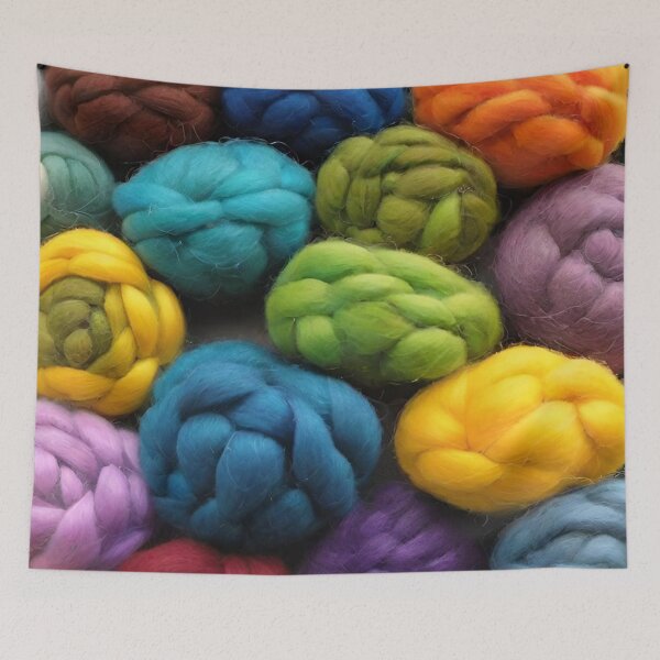 Item preview, An Assortment of Colorful Woven Yarn Balls designed and sold by masabo.